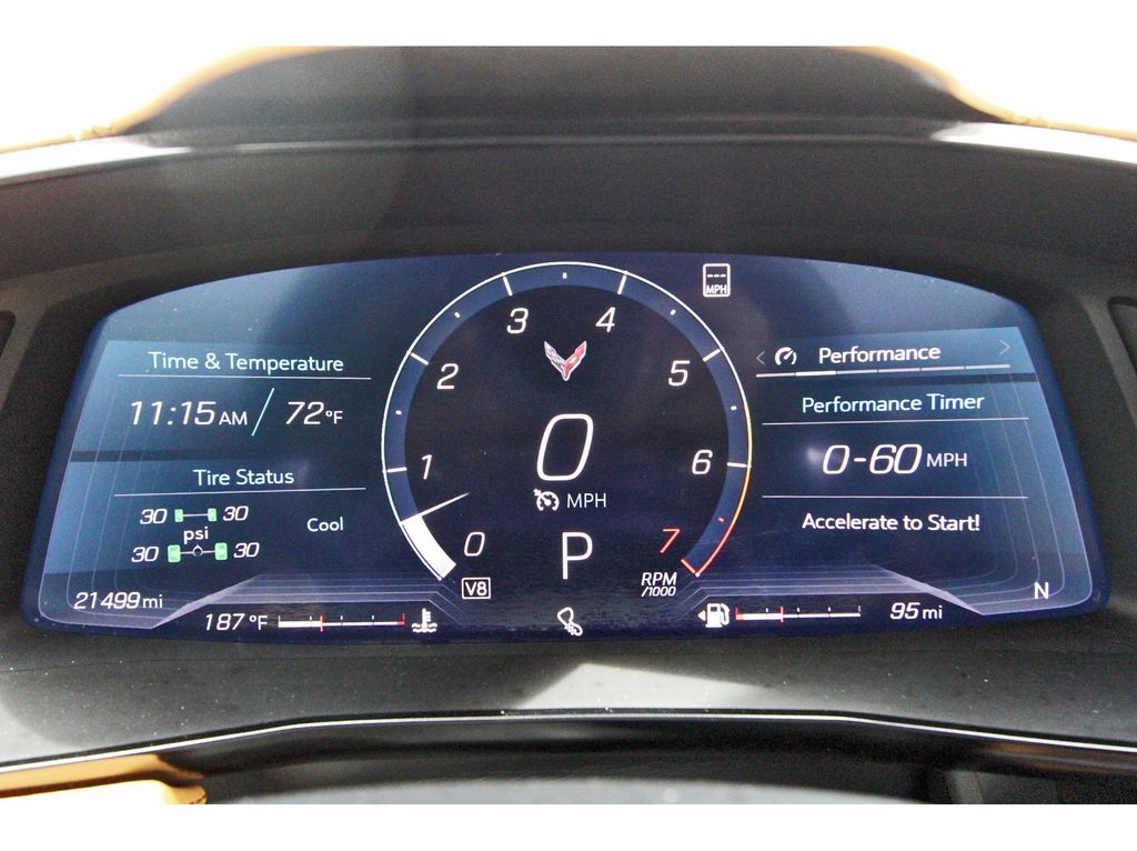 2021 Chevrolet Corvette Stingray White at Classic Chevrolet Galveston