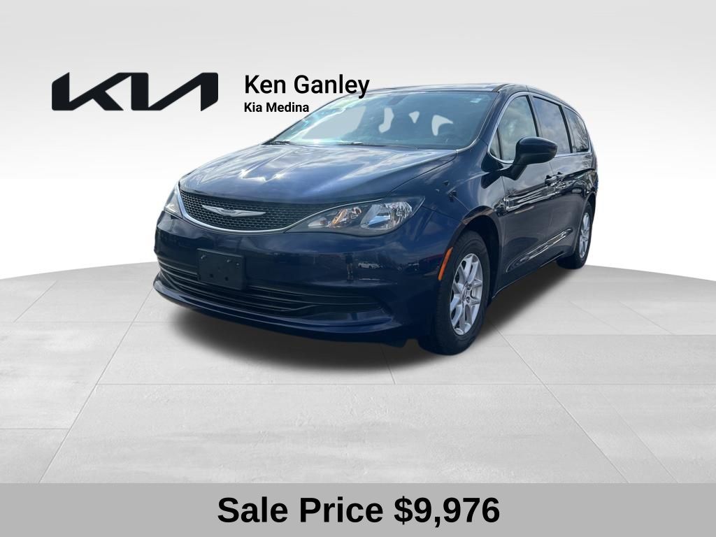 Jazz Blue Pearlcoat 2017 Chrysler Pacifica Touring FWD Minivan Front-Wheel Drive 9-Speed Automatic