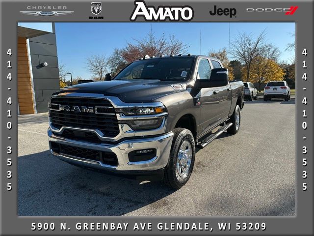 Gray (Granite Crystal Metallic Clearcoat) 2026 RAM 2500 Pickup Truck Four-Wheel Drive 8-Speed Automatic