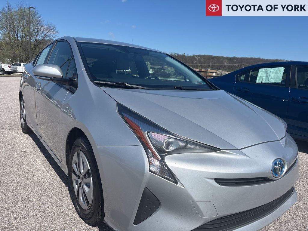 Classic Silver Metallic 2016 Toyota Prius Three FWD Hatchback Front-Wheel Drive Continuously Variable Transmission