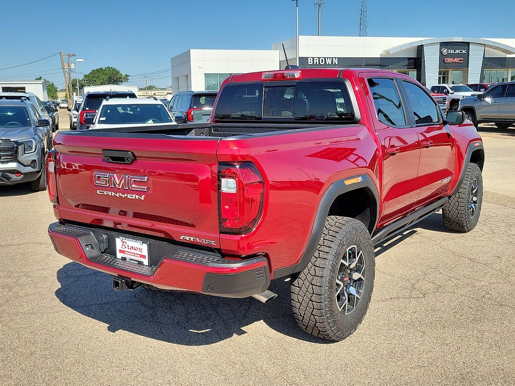 2026 GMC Canyon AT4X Red at Brown Buick GMC