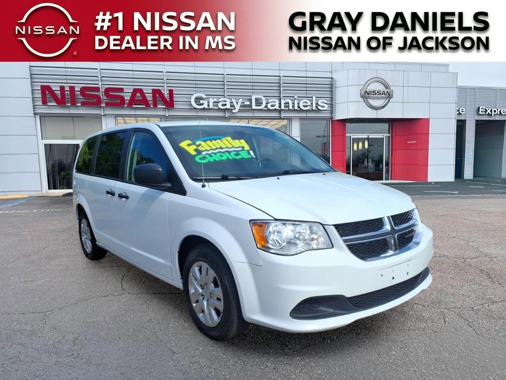 White Knuckle Clearcoat 2019 Dodge Grand Caravan SE FWD Minivan Front-Wheel Drive 6-Speed Automatic