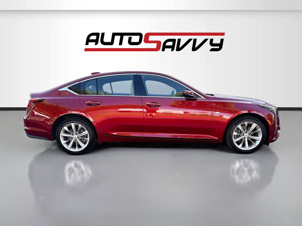 Used 2025 Red Cadillac Premium Luxury image 8