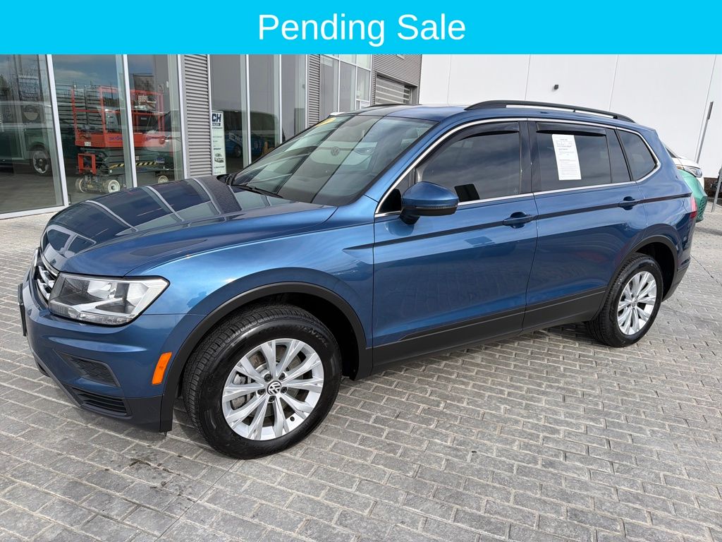 Silk Blue Metallic 2019 Volkswagen Tiguan SE 4Motion SUV / Crossover All-Wheel Drive 8-Speed Automatic