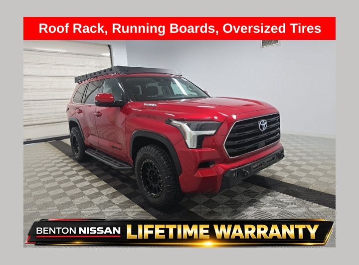 Red 2023 Toyota Sequoia SUV / Crossover Four-Wheel Drive Automatic