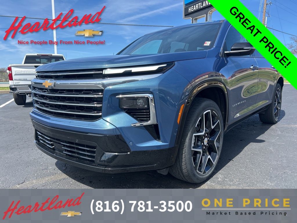 Lakeshore Blue Metallic 2025 Chevrolet Traverse High Country FWD SUV / Crossover Front-Wheel Drive 8-Speed Automatic
