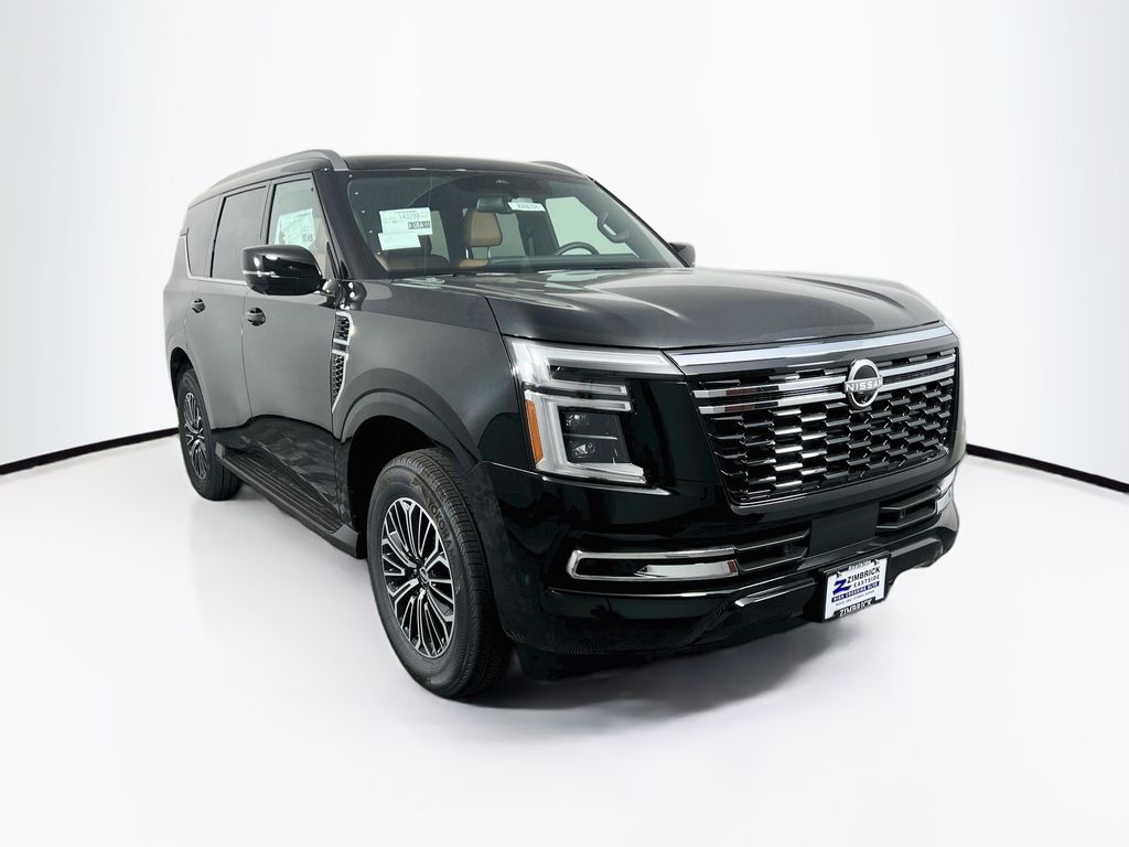 Super Black 2026 Nissan Armada SUV / Crossover Four-Wheel Drive 9-Speed Automatic