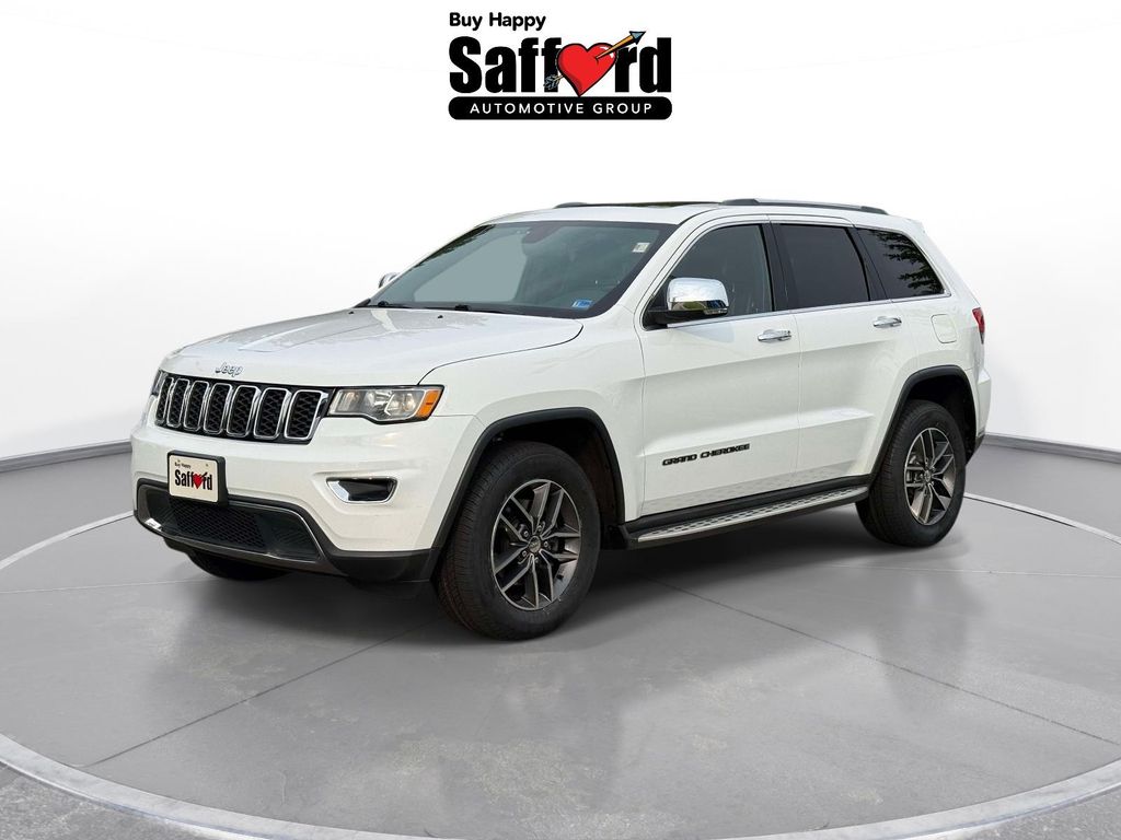 Bright White Clearcoat 2018 Jeep Grand Cherokee SUV / Crossover Four-Wheel Drive 8-Speed Automatic