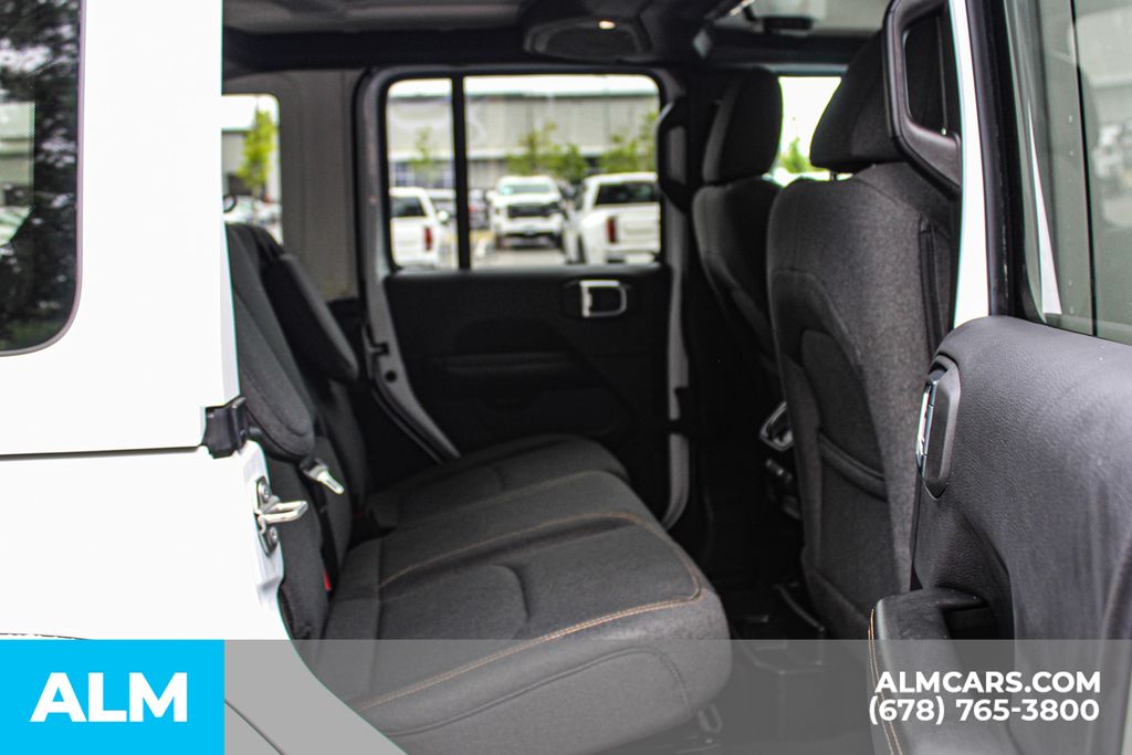 Used 2024 White Jeep Sahara 4xe image 19