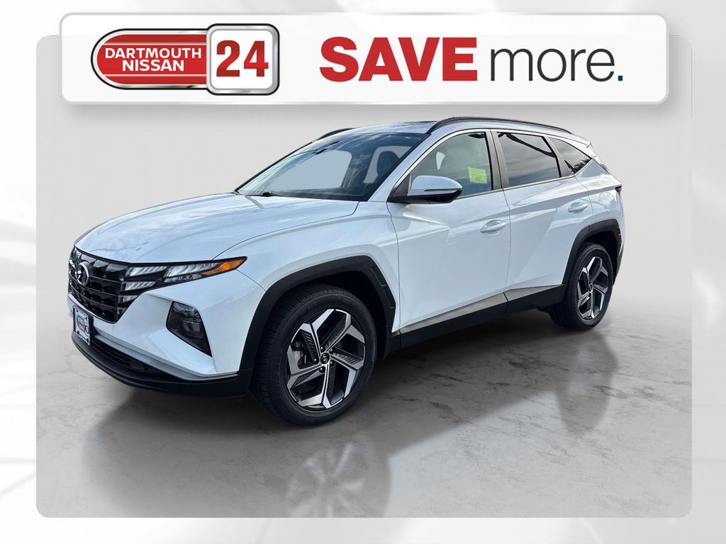White Pearl 2024 Hyundai Tucson SUV / Crossover All-Wheel Drive 8-Speed Automatic