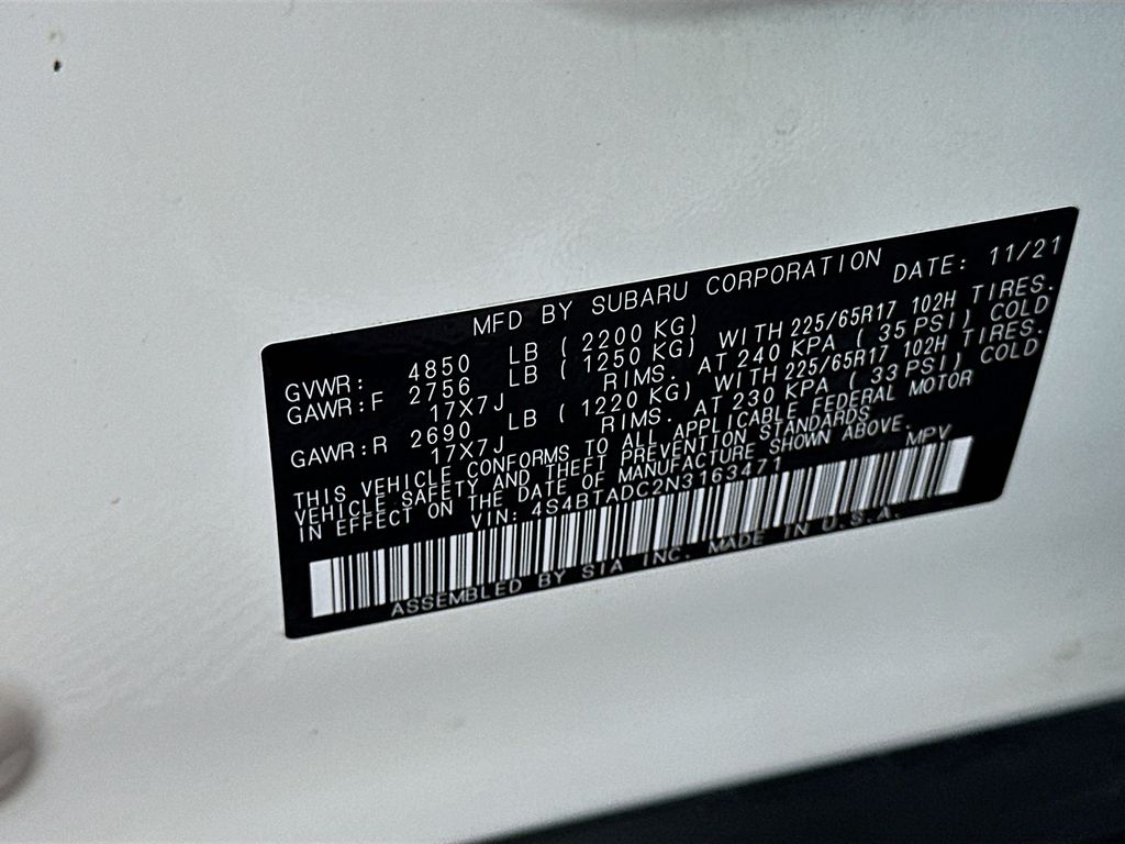 Thumbnail: 2022 Subaru Outback - 31