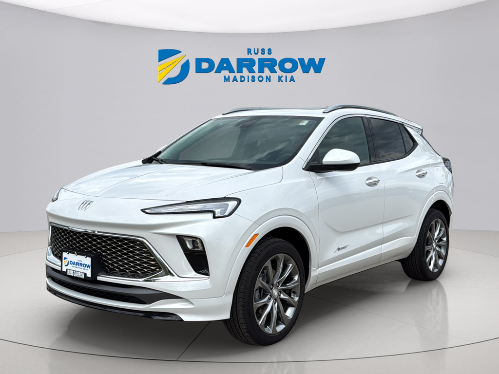 White Frost Tricoat 2026 Buick Encore GX SUV / Crossover All-Wheel Drive 9-Speed Automatic