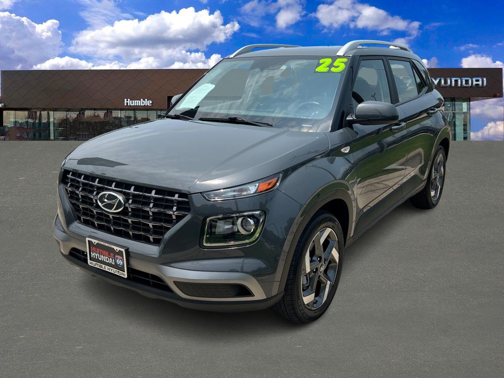 Ecotronic Gray 2025 Hyundai Venue SUV / Crossover Front-Wheel Drive Continuously Variable Transmission