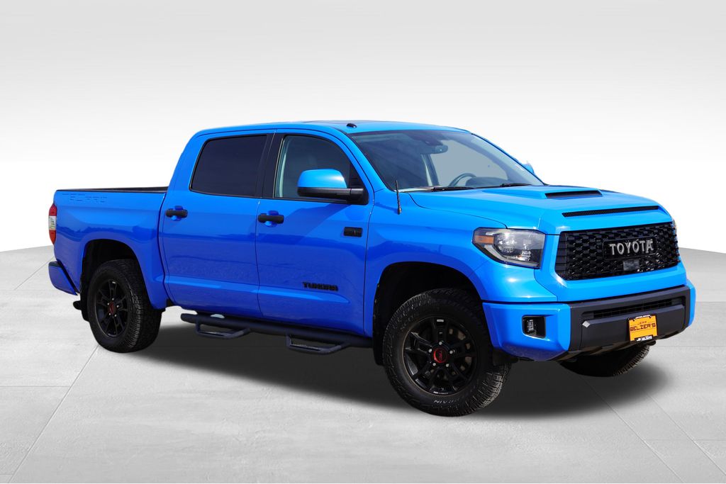 Voodoo Blue 2019 Toyota Tundra Pickup Truck Four-Wheel Drive 6-Speed Automatic
