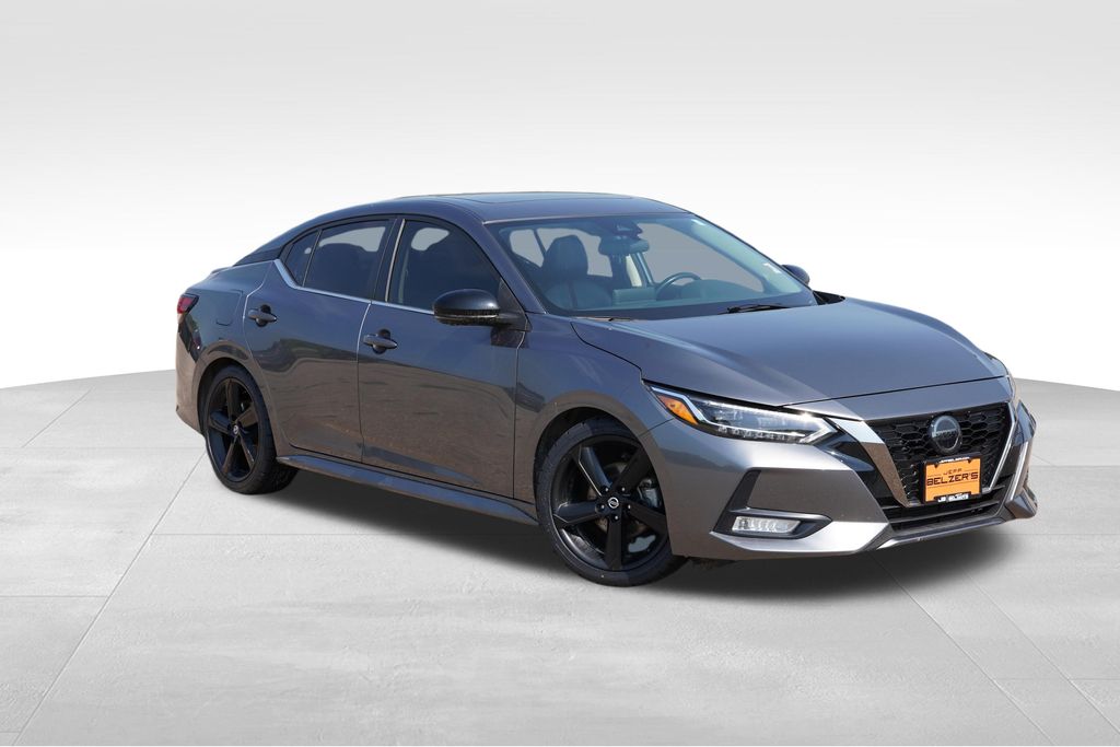 Gray (Gun Metallic) 2023 Nissan Sentra Sedan Front-Wheel Drive Continuously Variable Transmission