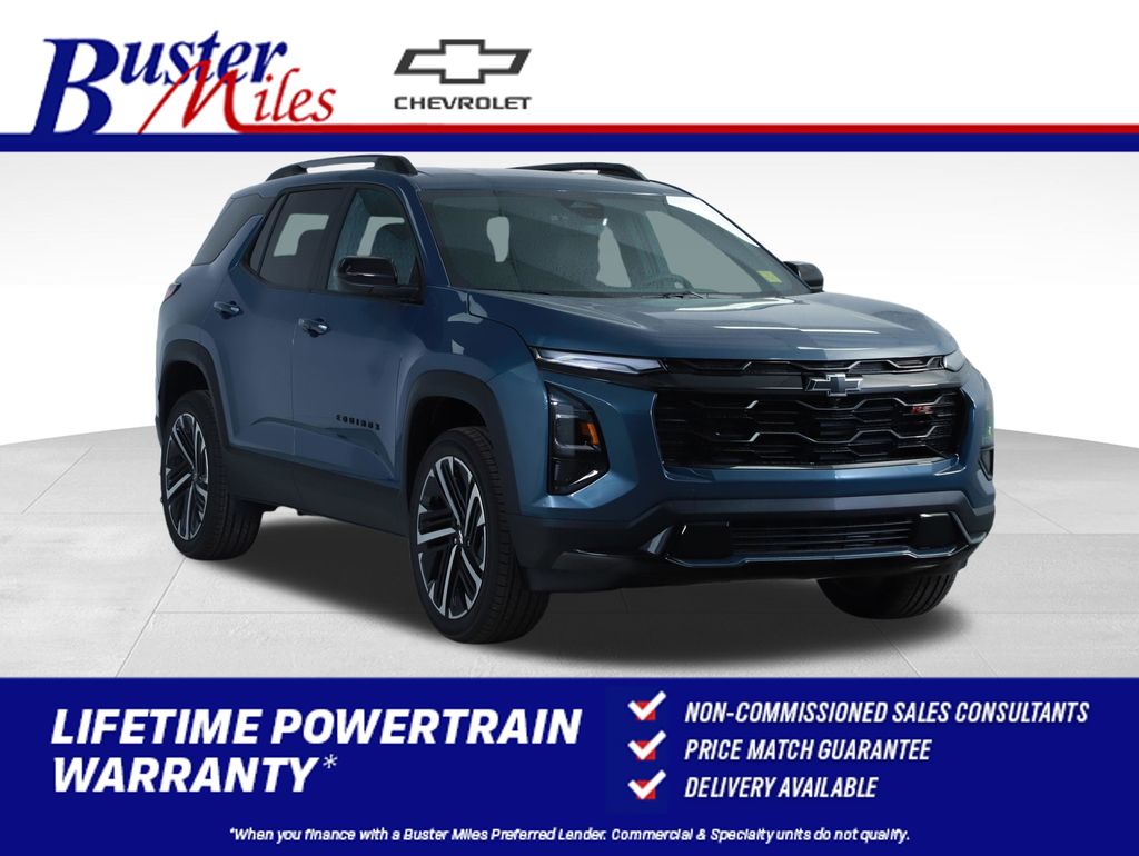 Lakeshore Blue Metallic 2026 Chevrolet Equinox RS FWD SUV / Crossover Front-Wheel Drive Continuously Variable Transmission