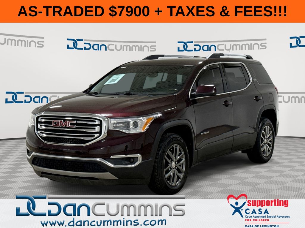 Black Cherry Metallic 2017 GMC Acadia SUV / Crossover Front-Wheel Drive 6-Speed Automatic