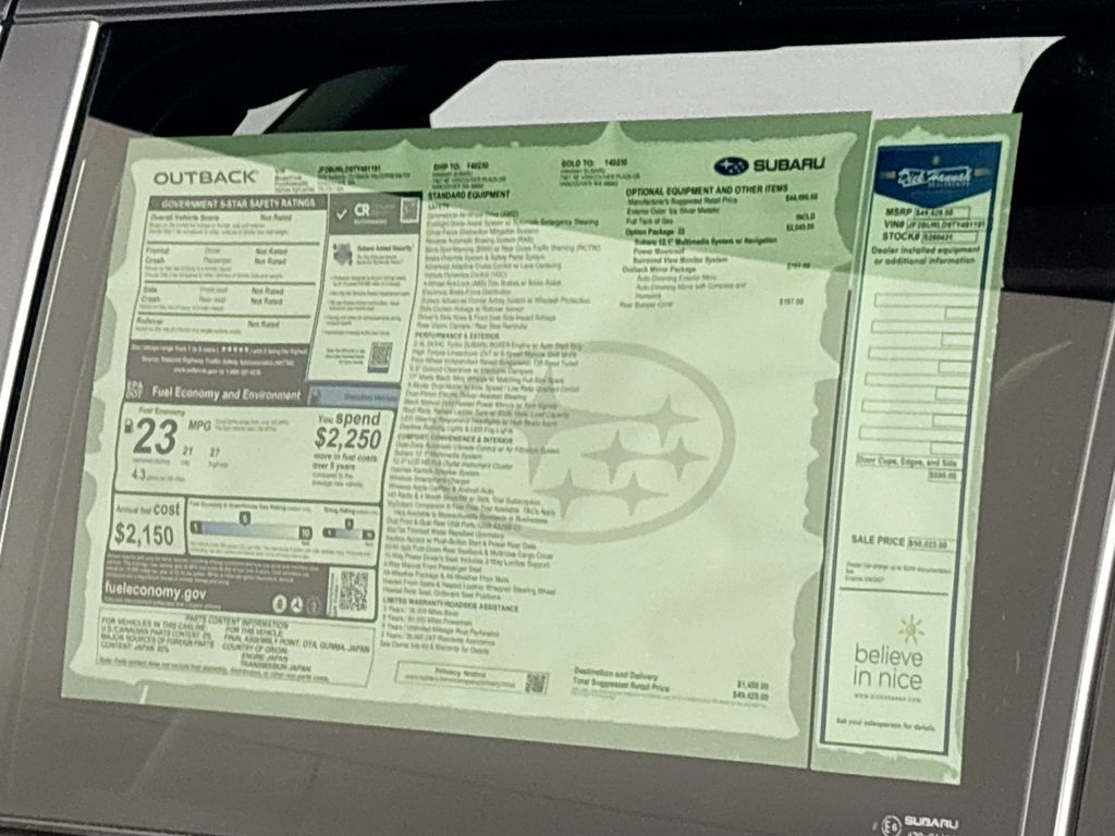 2026 Subaru Outback Wilderness
