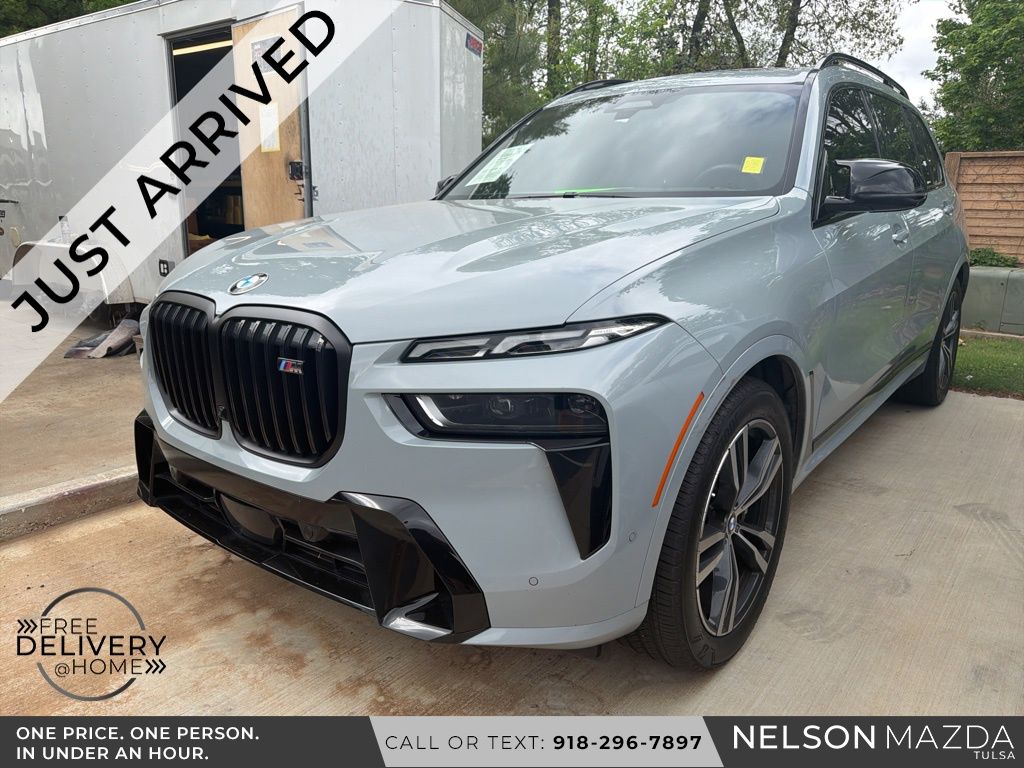 Brooklyn Gray Metallic 2024 BMW X7 M60i AWD SUV / Crossover All-Wheel Drive 8-Speed Automatic