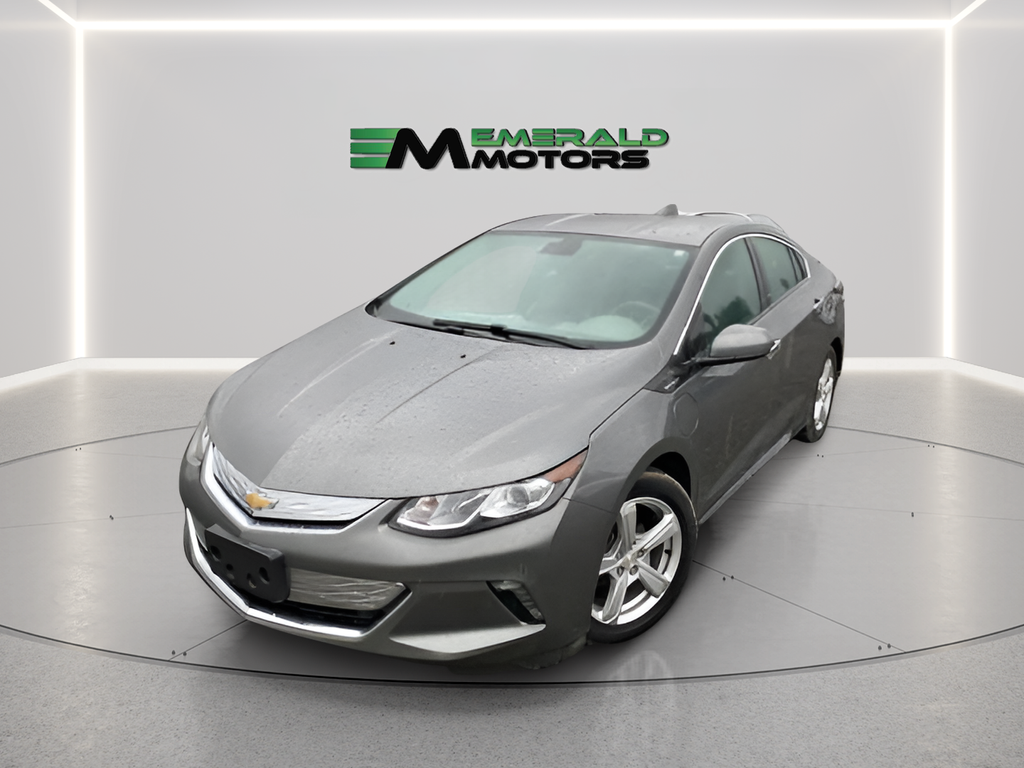 Silver 2017 Chevrolet Volt LT FWD Hatchback Front-Wheel Drive 1-Speed Automatic