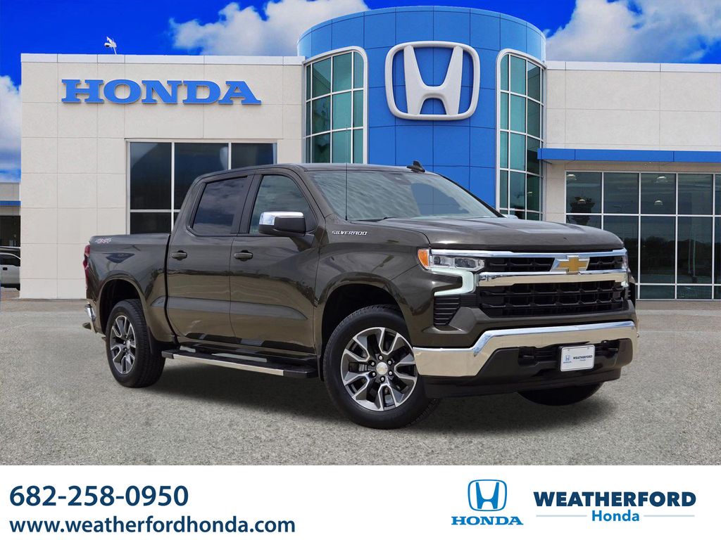 Harvest Bronze Metallic 2023 Chevrolet Silverado 1500 Pickup Truck Four-Wheel Drive 8-Speed Automatic