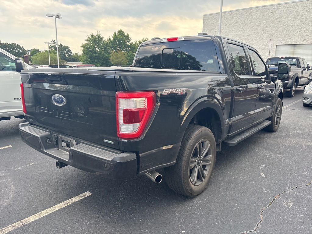 2023 Ford F-150 Lariat Black Metallic - Jim Hudson Acura - Image 3