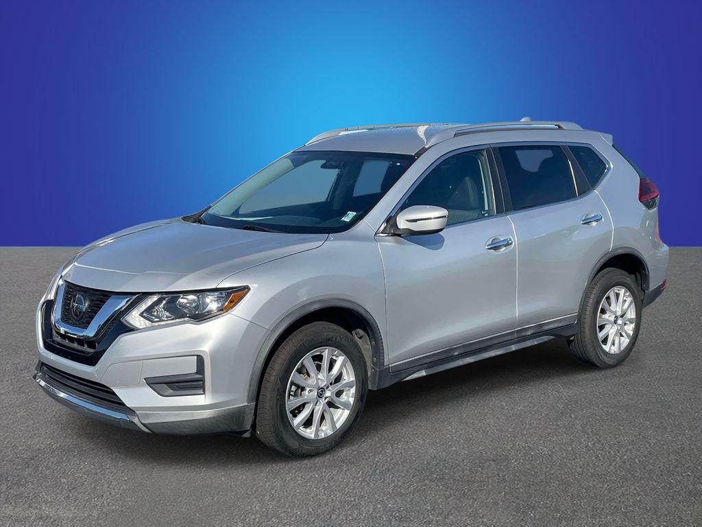 Brilliant Silver 2018 Nissan Rogue SUV / Crossover All-Wheel Drive Continuously Variable Transmission