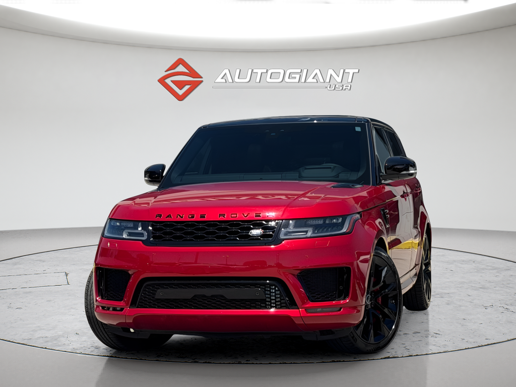 Red 2020 Land Rover Range Rover Sport HST 4WD SUV / Crossover All-Wheel Drive 8-Speed Automatic