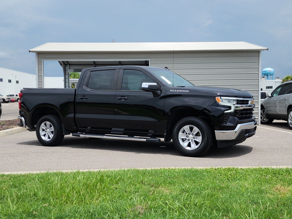 Black 2024 Chevrolet Silverado 1500 Pickup Truck 4X2 8-Speed Automatic