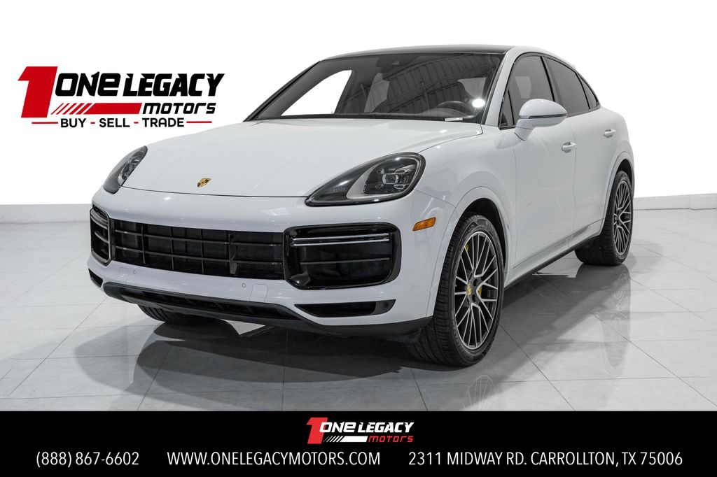 White 2020 Porsche Cayenne Coupe Coupe All-Wheel Drive 8-Speed Automatic