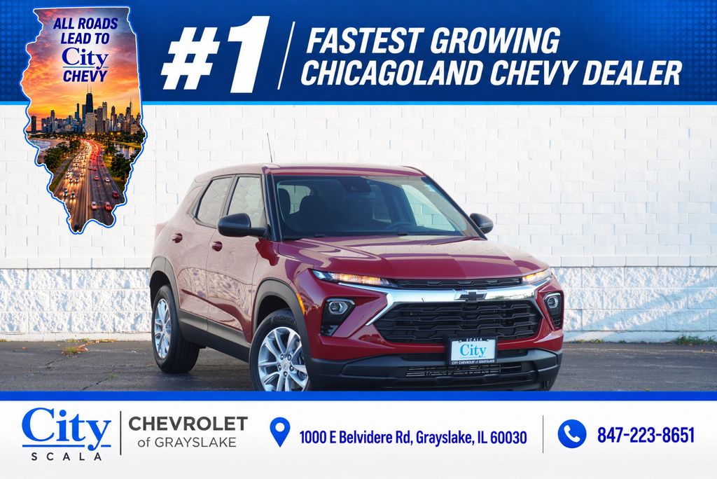 Apex Red 2026 Chevrolet Trailblazer SUV / Crossover Front-Wheel Drive Continuously Variable Transmission
