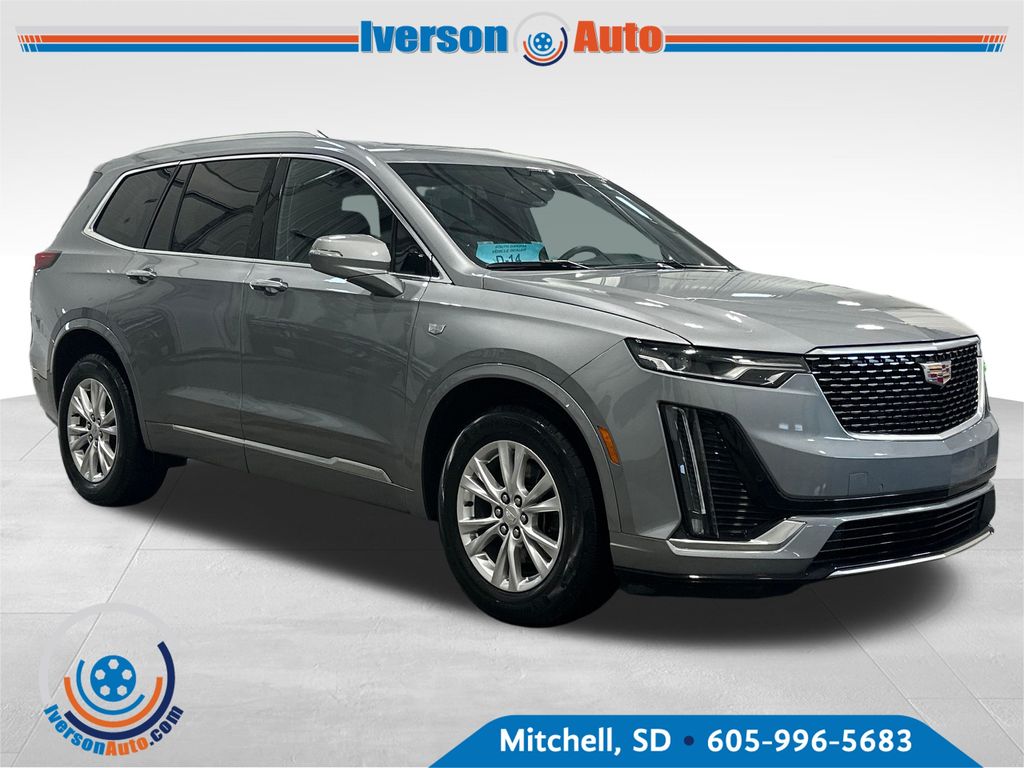Argent Silver Metallic 2024 Cadillac XT6 Luxury AWD SUV / Crossover Four-Wheel Drive 9-Speed Automatic