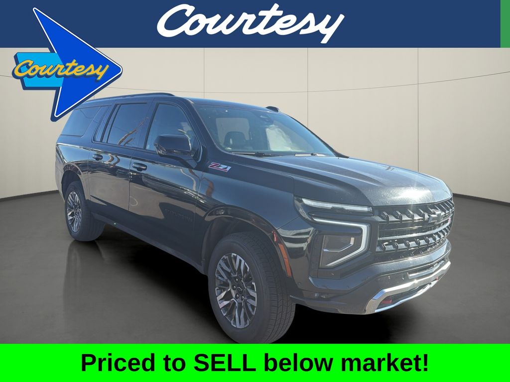 Black 2025 Chevrolet Suburban SUV / Crossover Four-Wheel Drive