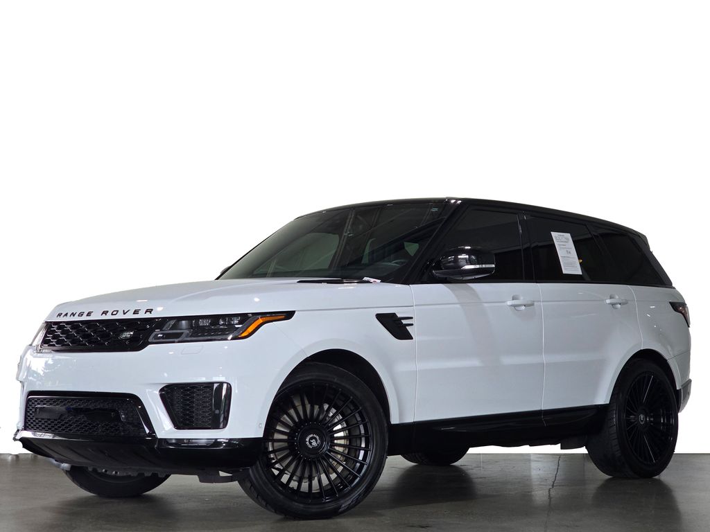 Icy White 2022 Land Rover Range Rover Sport Pickup Truck All-Wheel Drive 8-Speed Automatic