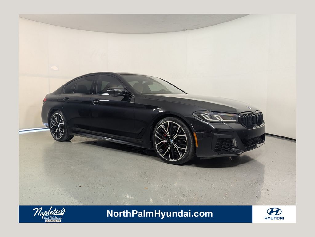 Black Sapphire Metallic 2023 BMW 5 Series Sedan Rear-Wheel Drive 8-Speed Automatic
