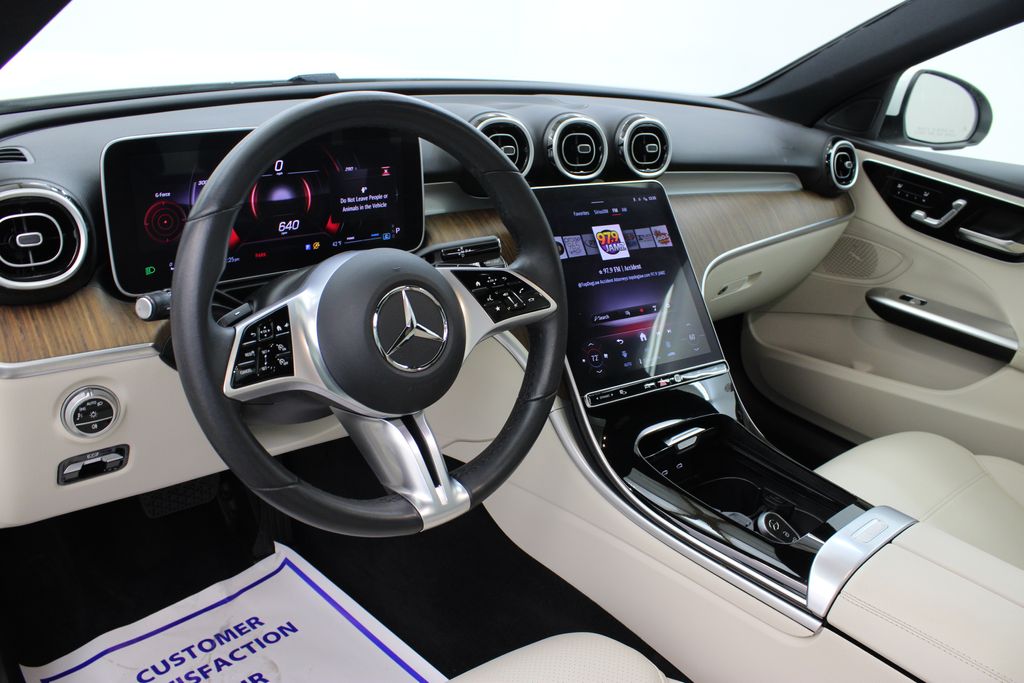 used 2025 Mercedes-Benz C-Class car, priced at $36,991