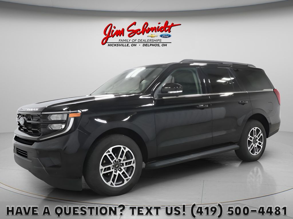Agate Black Metallic 2025 Ford Expedition SUV / Crossover Four-Wheel Drive Automatic