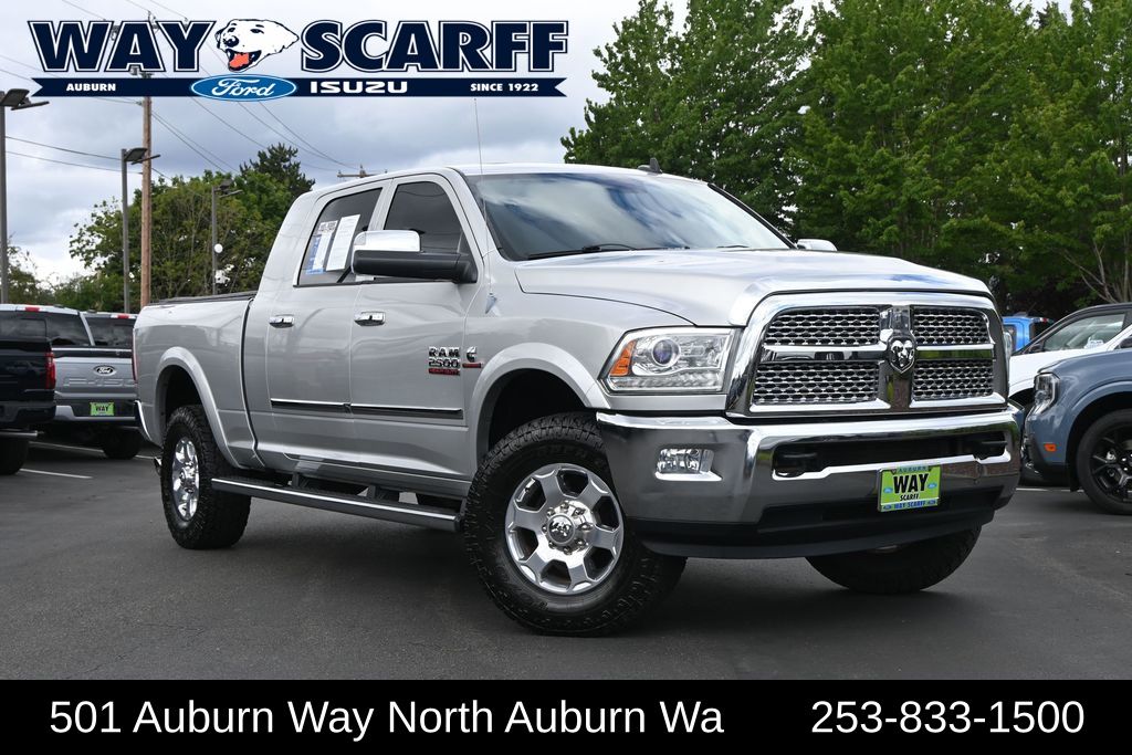 Bright Silver Metallic Clearcoat 2013 RAM 2500 Pickup Truck Four-Wheel Drive 6-Speed Automatic