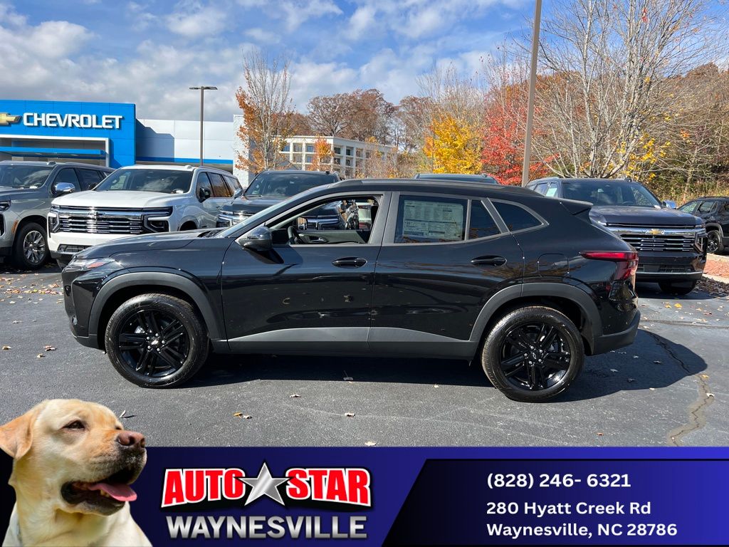 new 2025 Chevrolet Trax car, priced at $26,190