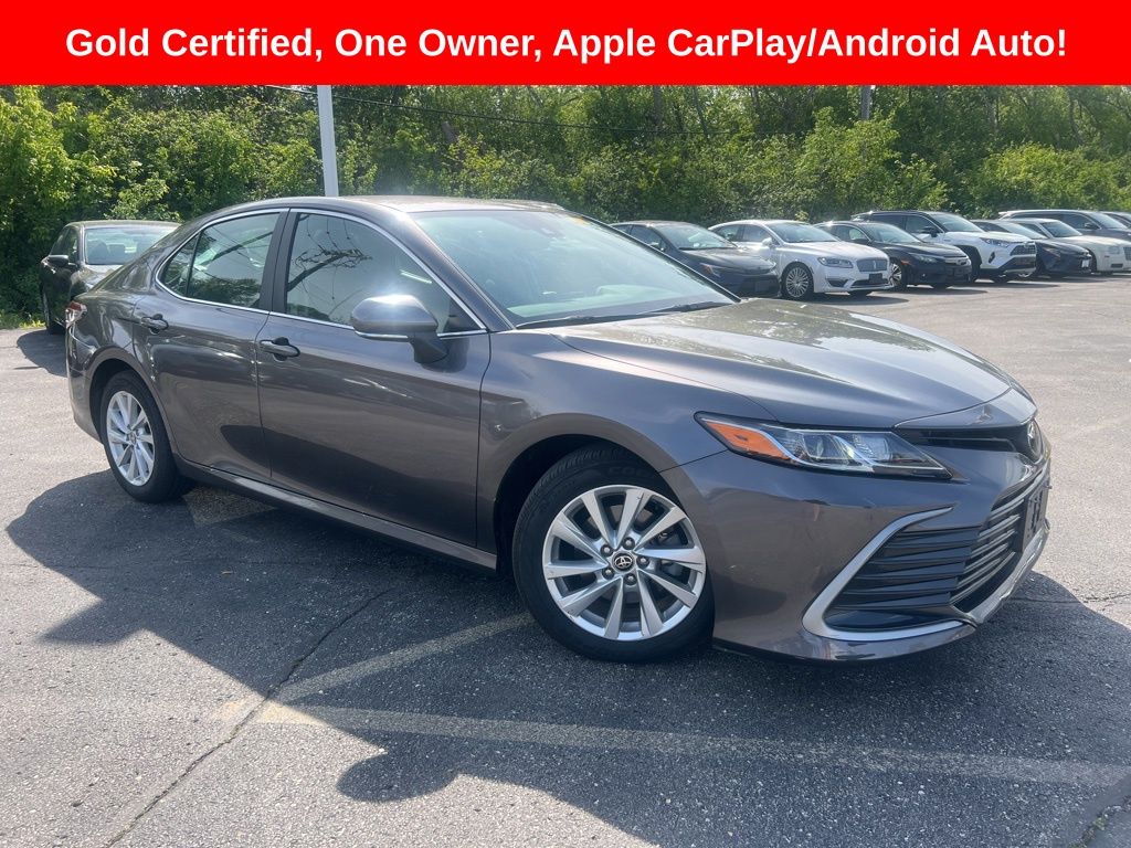 Predawn Gray Mica 2023 Toyota Camry LE FWD Sedan Front-Wheel Drive 8-Speed Automatic