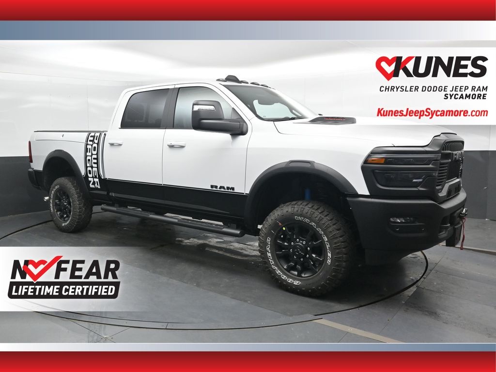 Bright White Clearcoat 2026 RAM 2500 Pickup Truck Four-Wheel Drive 8-Speed Automatic