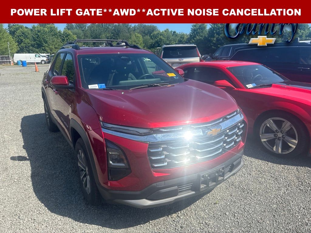 Radiant Red 2025 Chevrolet Equinox LT AWD SUV / Crossover Four-Wheel Drive 8-Speed Automatic