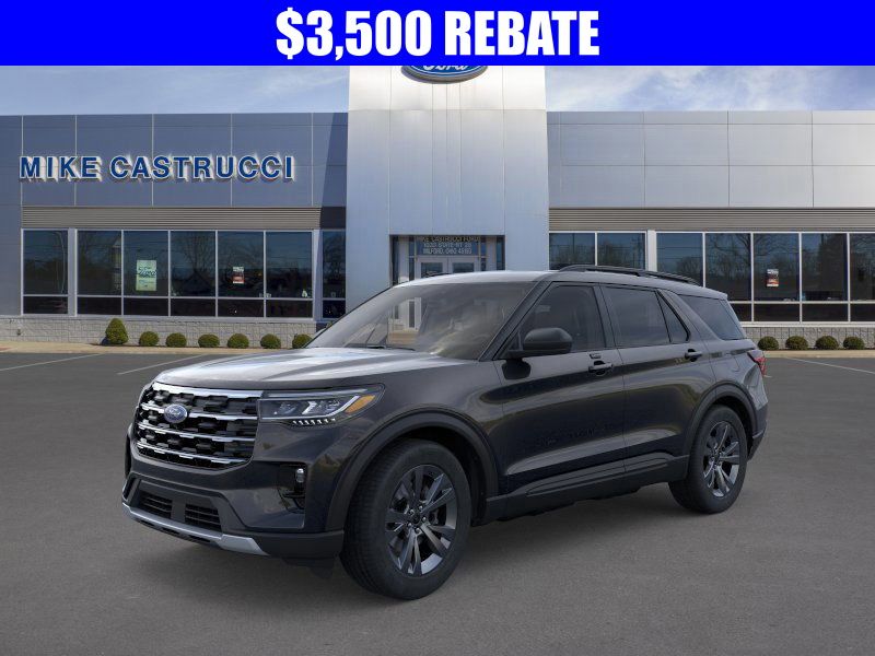 Agate Black Metallic 2026 Ford Explorer Active AWD SUV / Crossover All-Wheel Drive Automatic