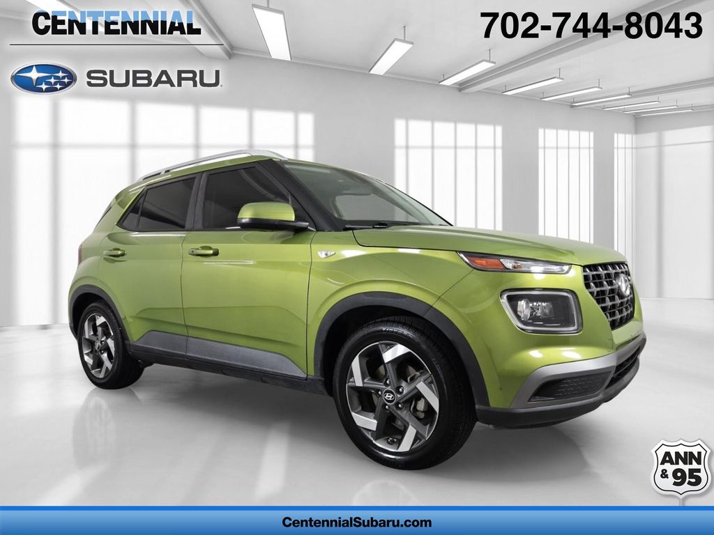 Green Apple 2020 Hyundai Venue SUV / Crossover Front-Wheel Drive Continuously Variable Transmission