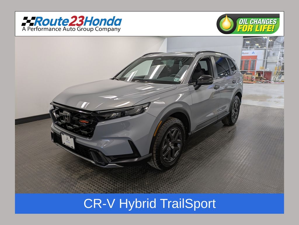 Urban Gray Pearl 2026 Honda CR-V Hybrid TrailSport AWD SUV / Crossover All-Wheel Drive Continuously Variable Transmission