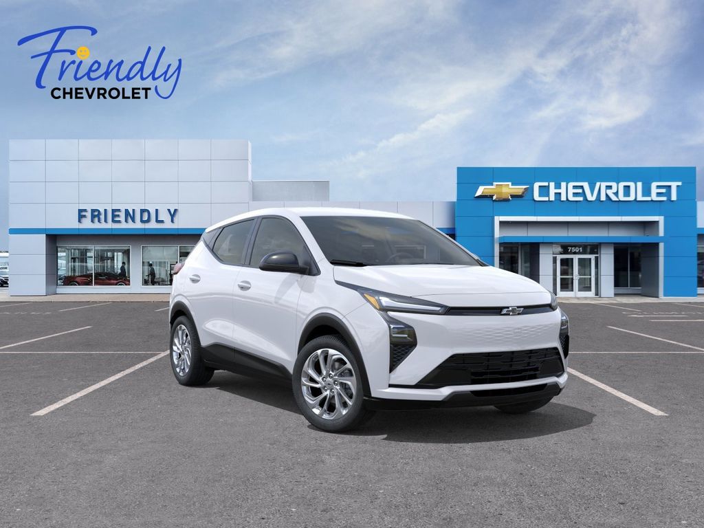 Summit White 2027 Chevrolet Bolt SUV / Crossover Front-Wheel Drive 1-Speed Automatic