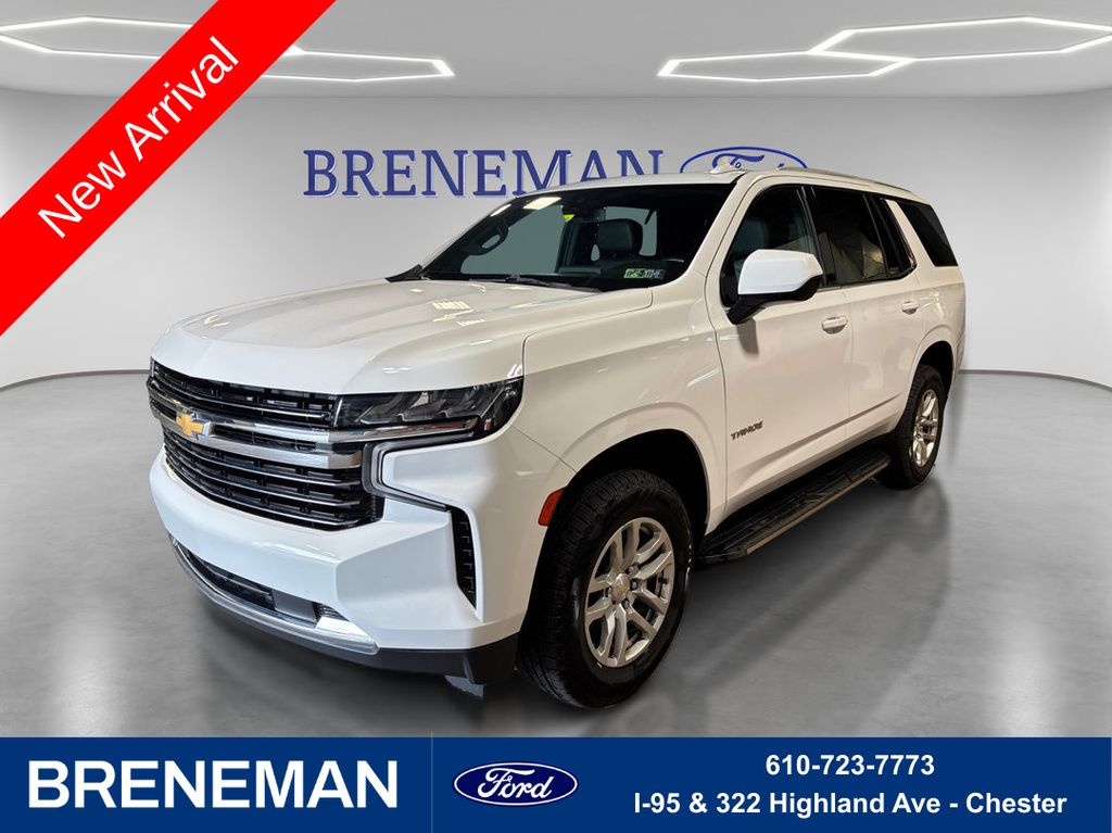 Summit White 2021 Chevrolet Tahoe SUV / Crossover Four-Wheel Drive