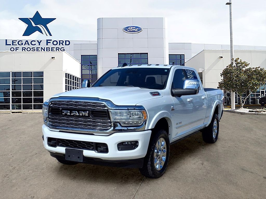 Bright White Clearcoat 2023 RAM 2500 Pickup Truck Four-Wheel Drive 6-Speed Automatic
