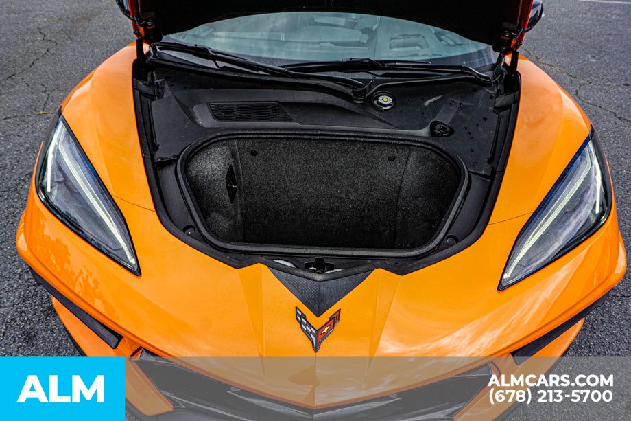 Used 2024 Orange Chevrolet Stingray image 17