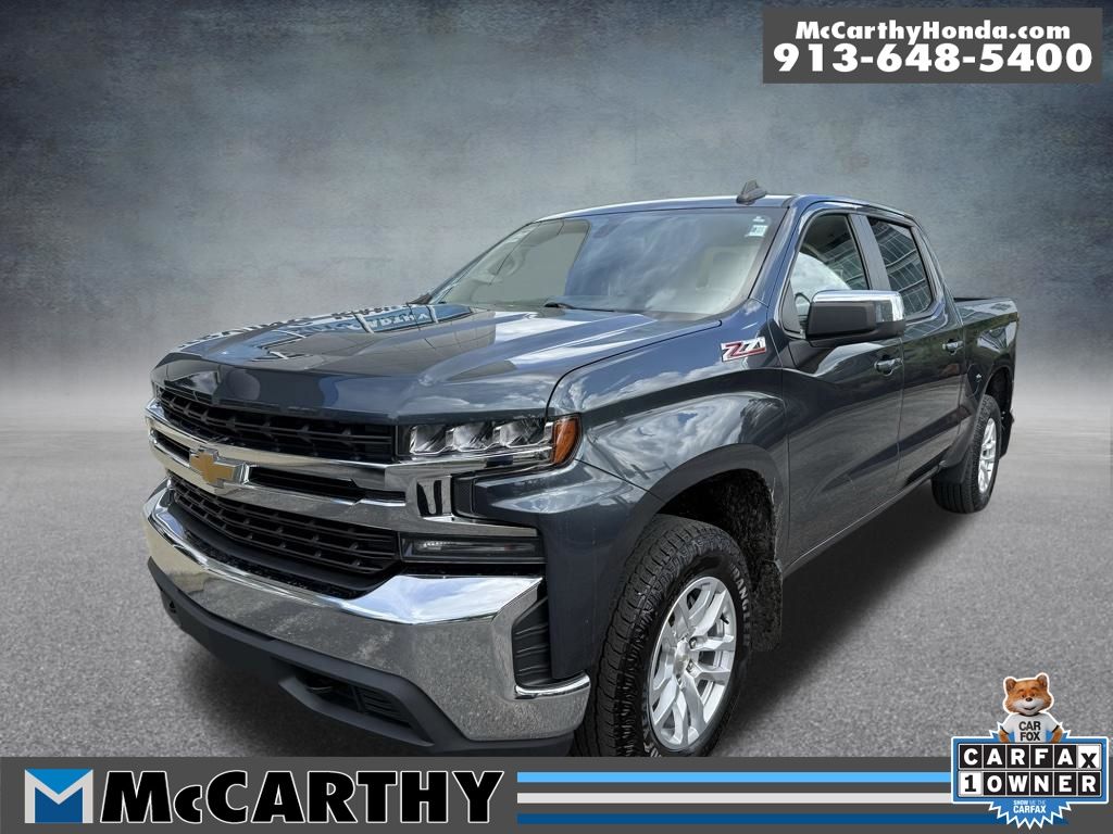 Shadow Gray Metallic 2020 Chevrolet Silverado 1500 Pickup Truck Four-Wheel Drive 8-Speed Automatic